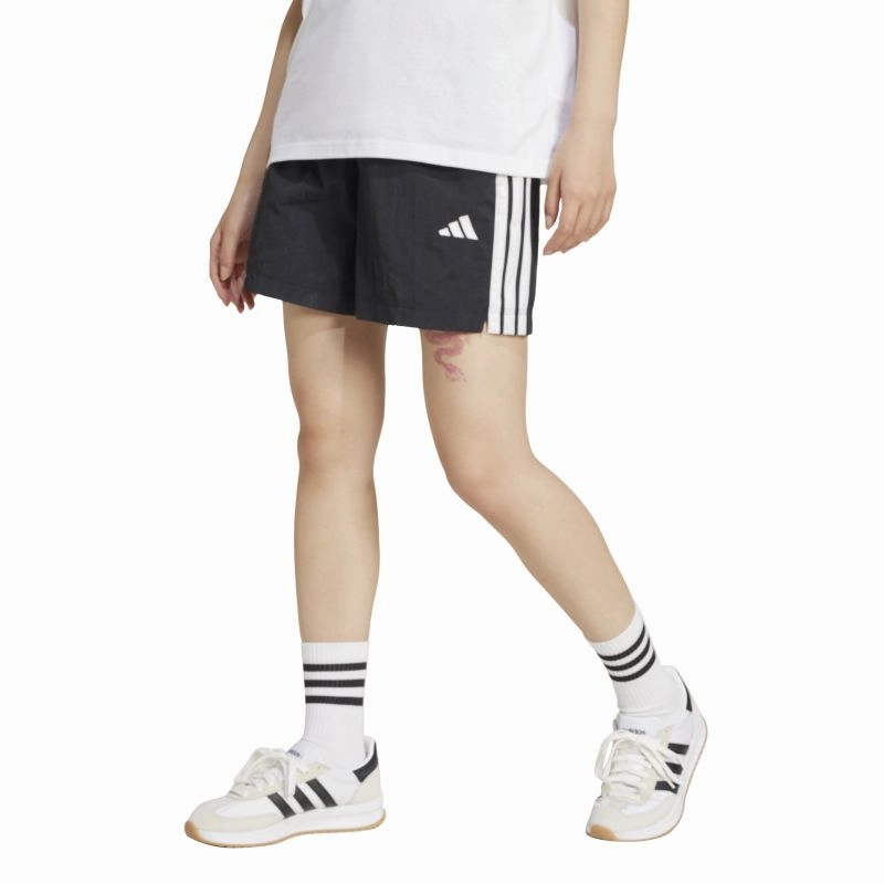Adidas Womens Essentials 3-Stripes Woven Short
