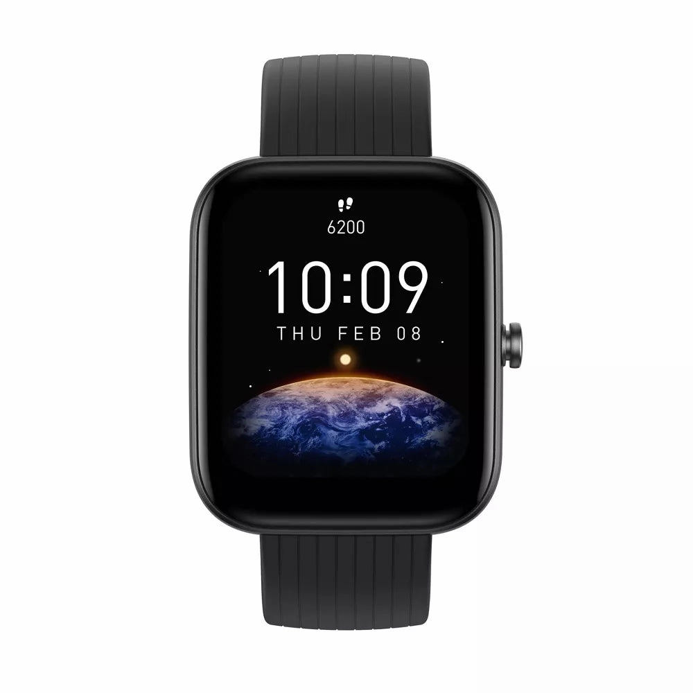 Amazfit W2171US1N Bip 3 Pro Smartwatch, Black
