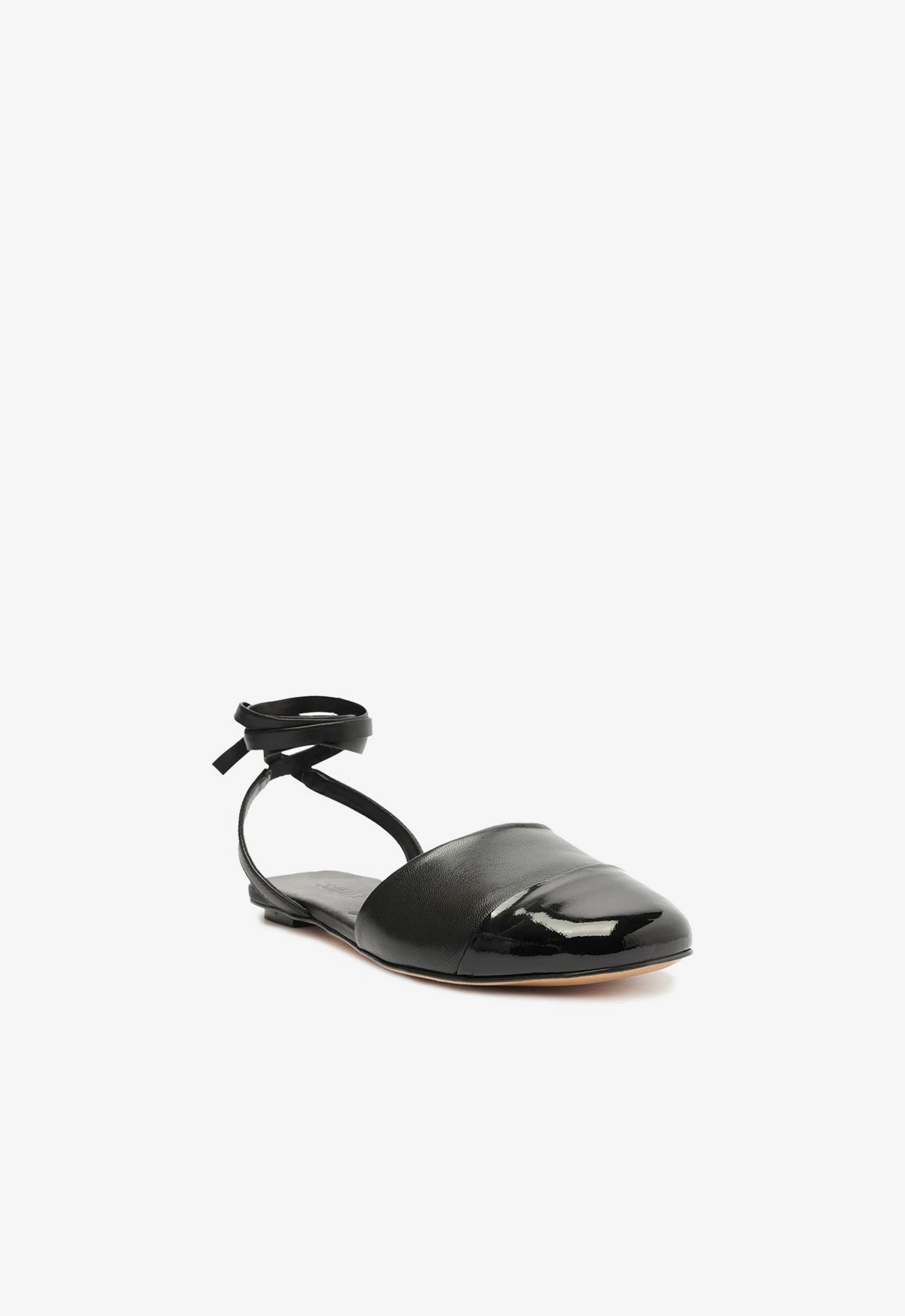 Ariel Leather Flat