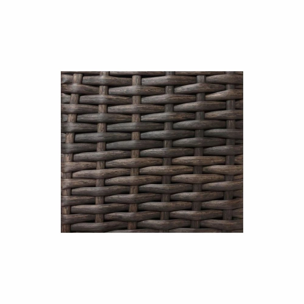 Better Homes And Gardens BH19-092-097-61 Ravenbrooke Outdoor Wicker 2-Pack Ottomans; Blue