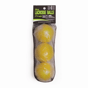 Champion Sports NOCSAE Lacrosse Ball Set of 3