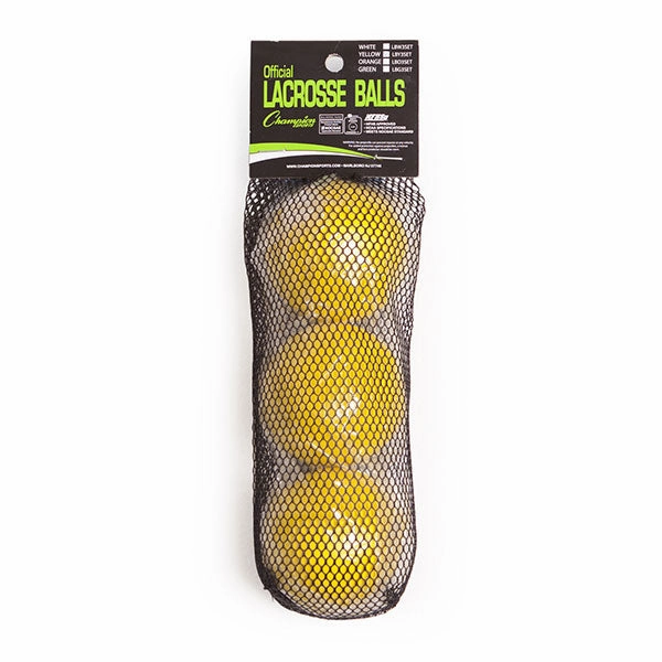 Champion Sports NOCSAE Lacrosse Ball Set of 3