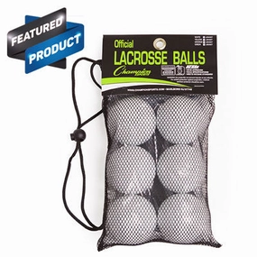 Champion Sports NOCSAE Lacrosse Ball Set of 6