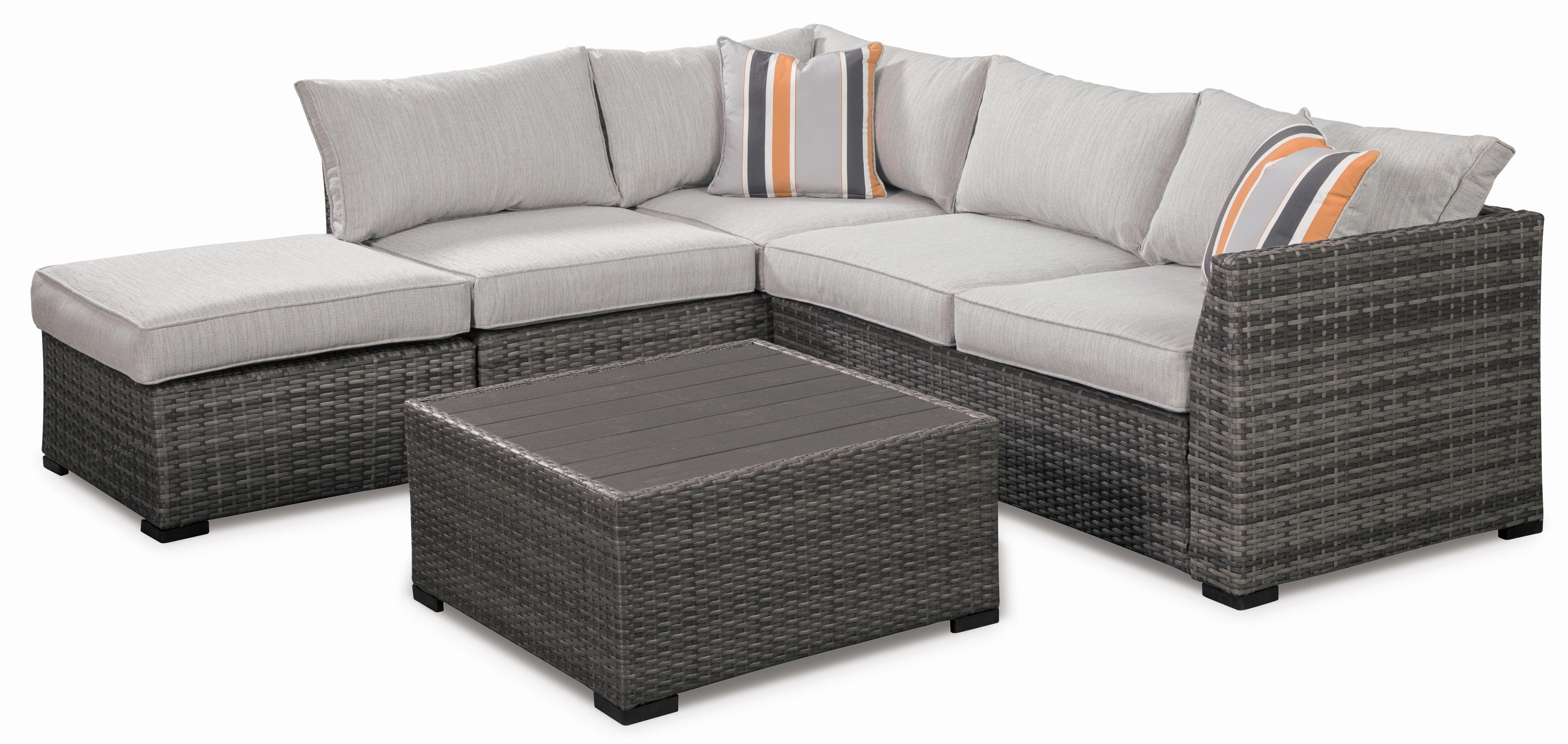 Cherry Point 4PC Outdoor Sectional Set
