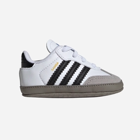 crib adidas samba (white/black)