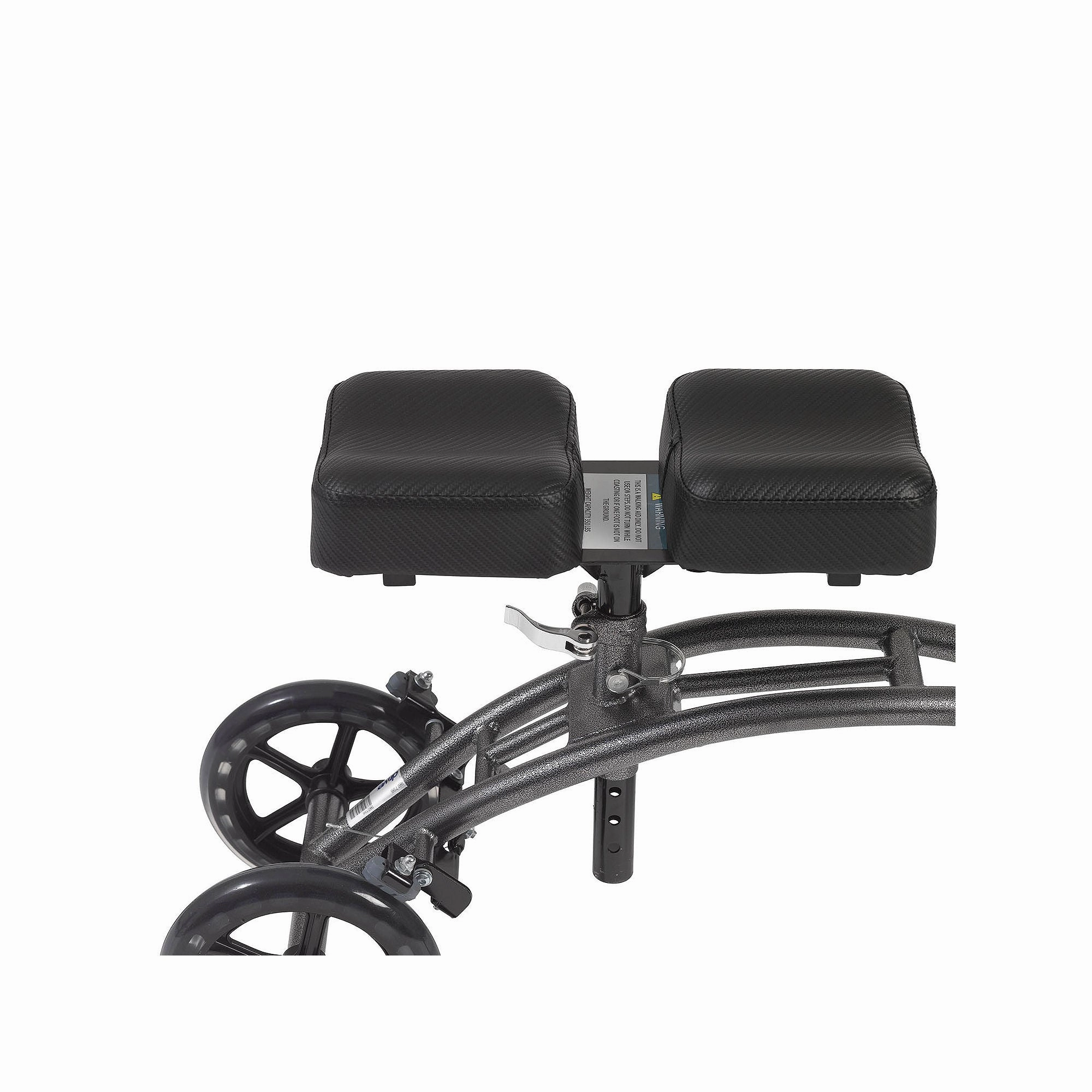 Drive Medical Dual Pad Steerable Knee Walker with Basket, Alternative to Crutches