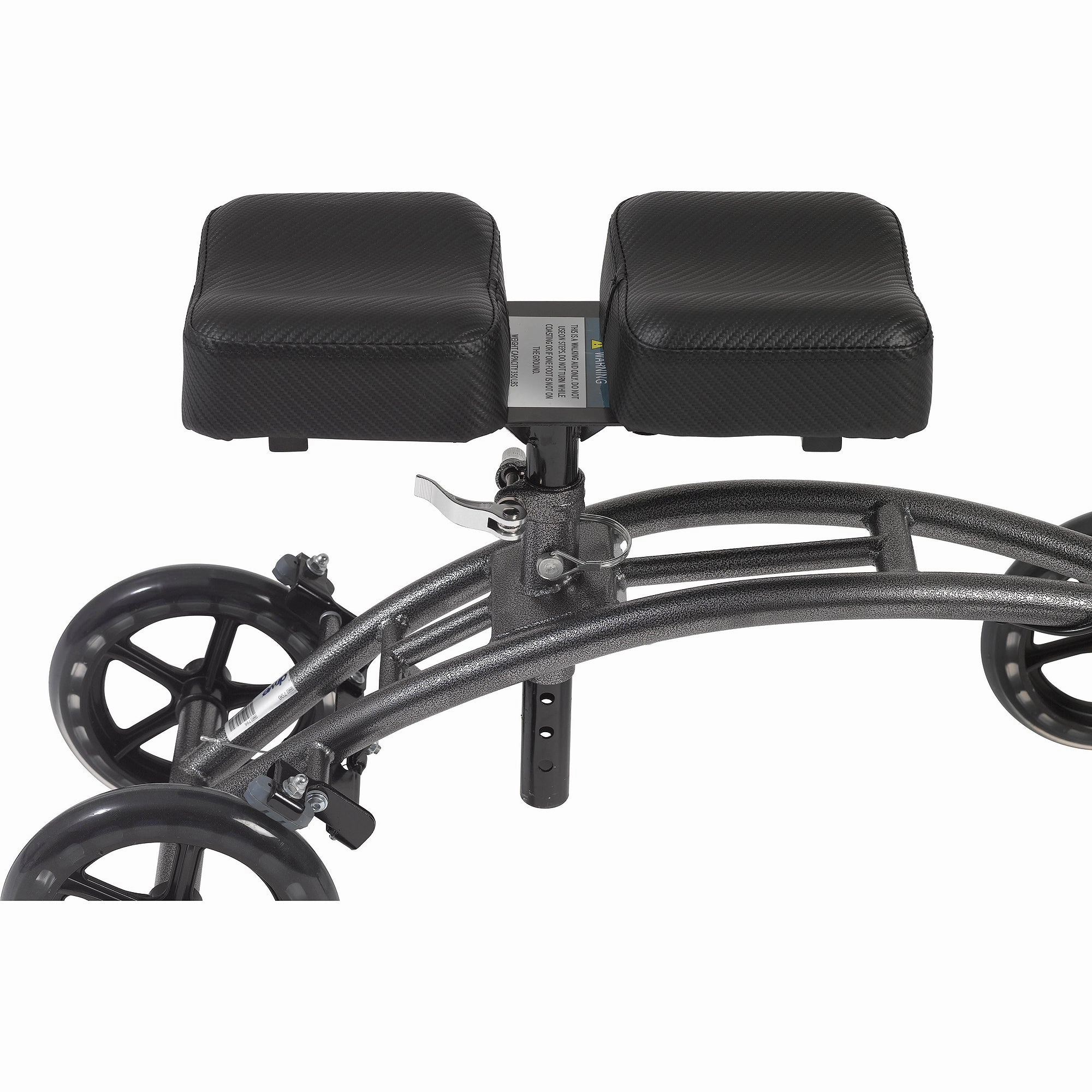 Drive Medical Dual Pad Steerable Knee Walker with Basket, Alternative to Crutches