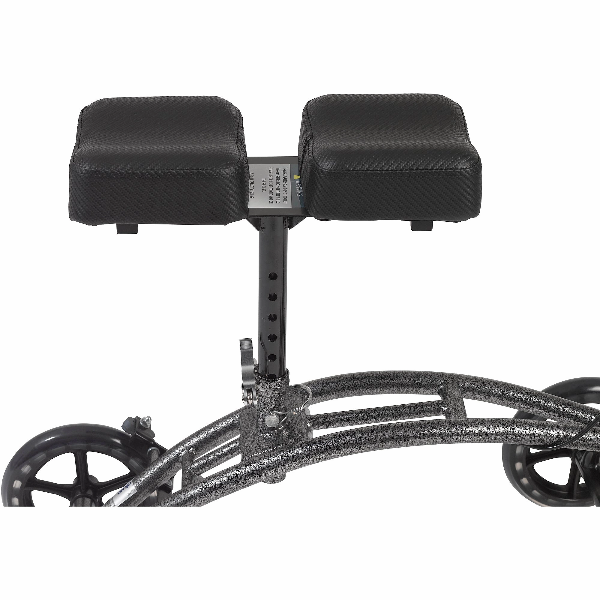 Drive Medical Dual Pad Steerable Knee Walker with Basket, Alternative to Crutches