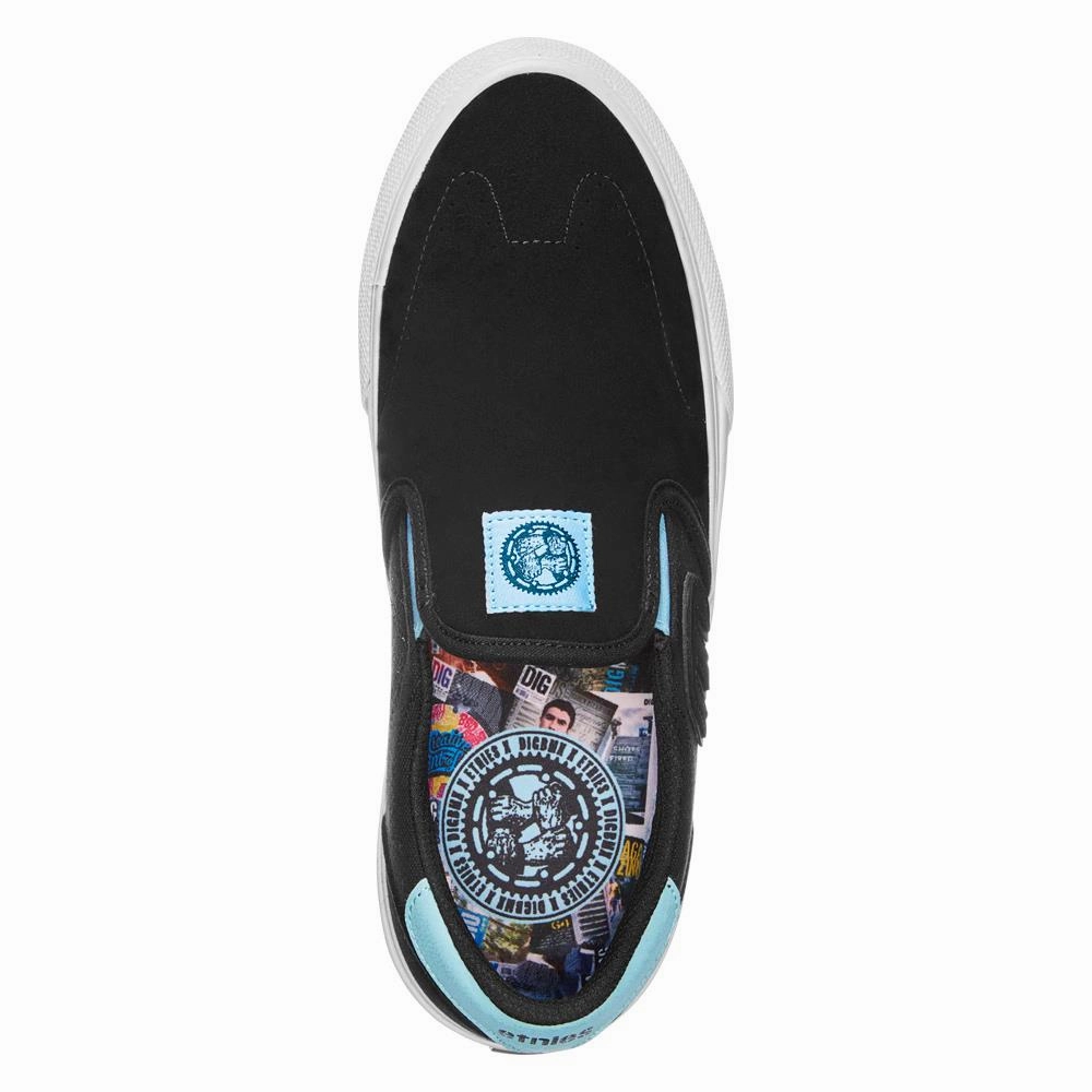 Etnies Lo-Cut Slip x Dig - Black/Blue