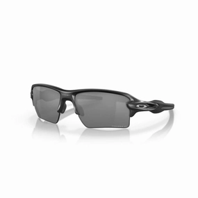 Flak 2.0 Xl Polarized Sunglasses 9188 - 96 - 59 In Matte Black/prizm Black/silver O