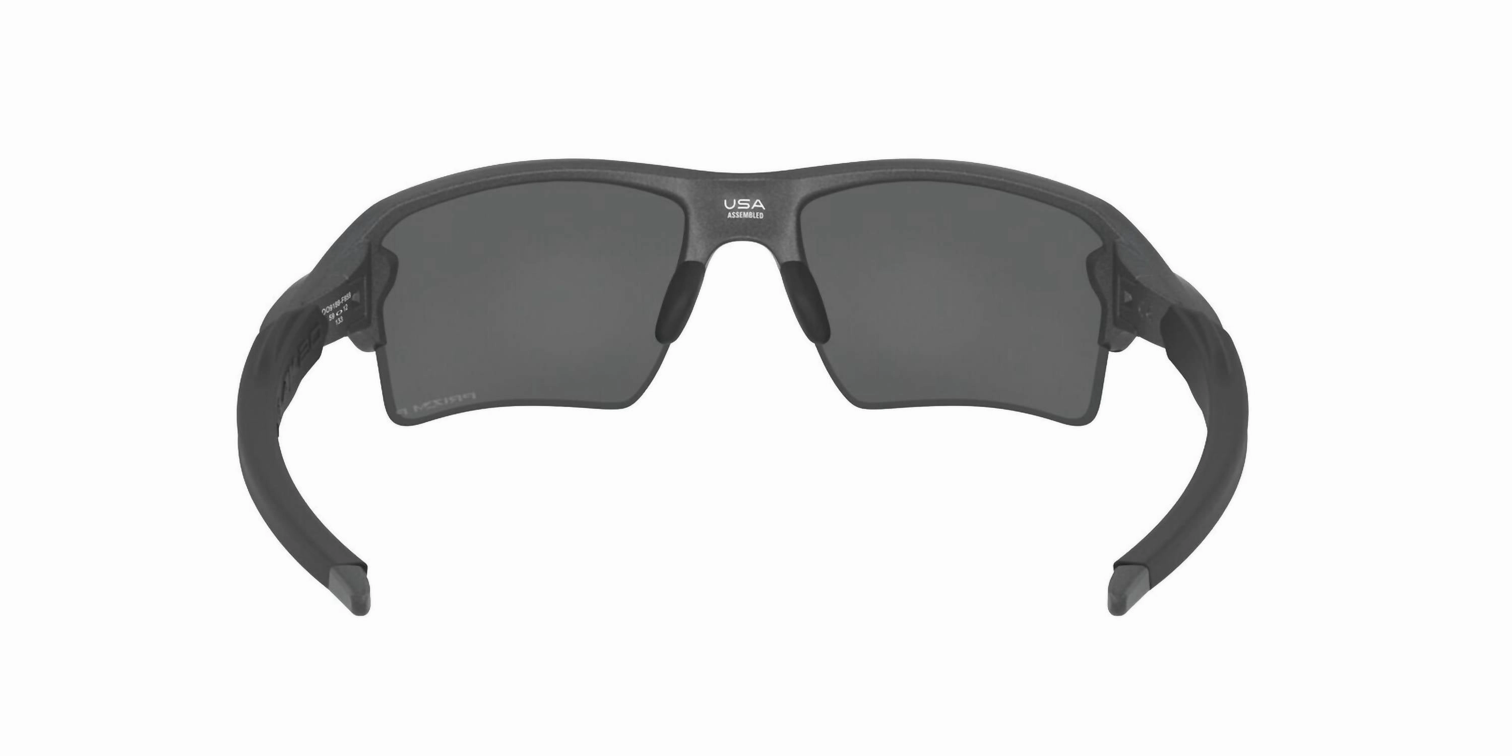 Flak 2.0 Xl Polarized Sunglasses 9188 - F8 - 59 In Steel/prizm Black