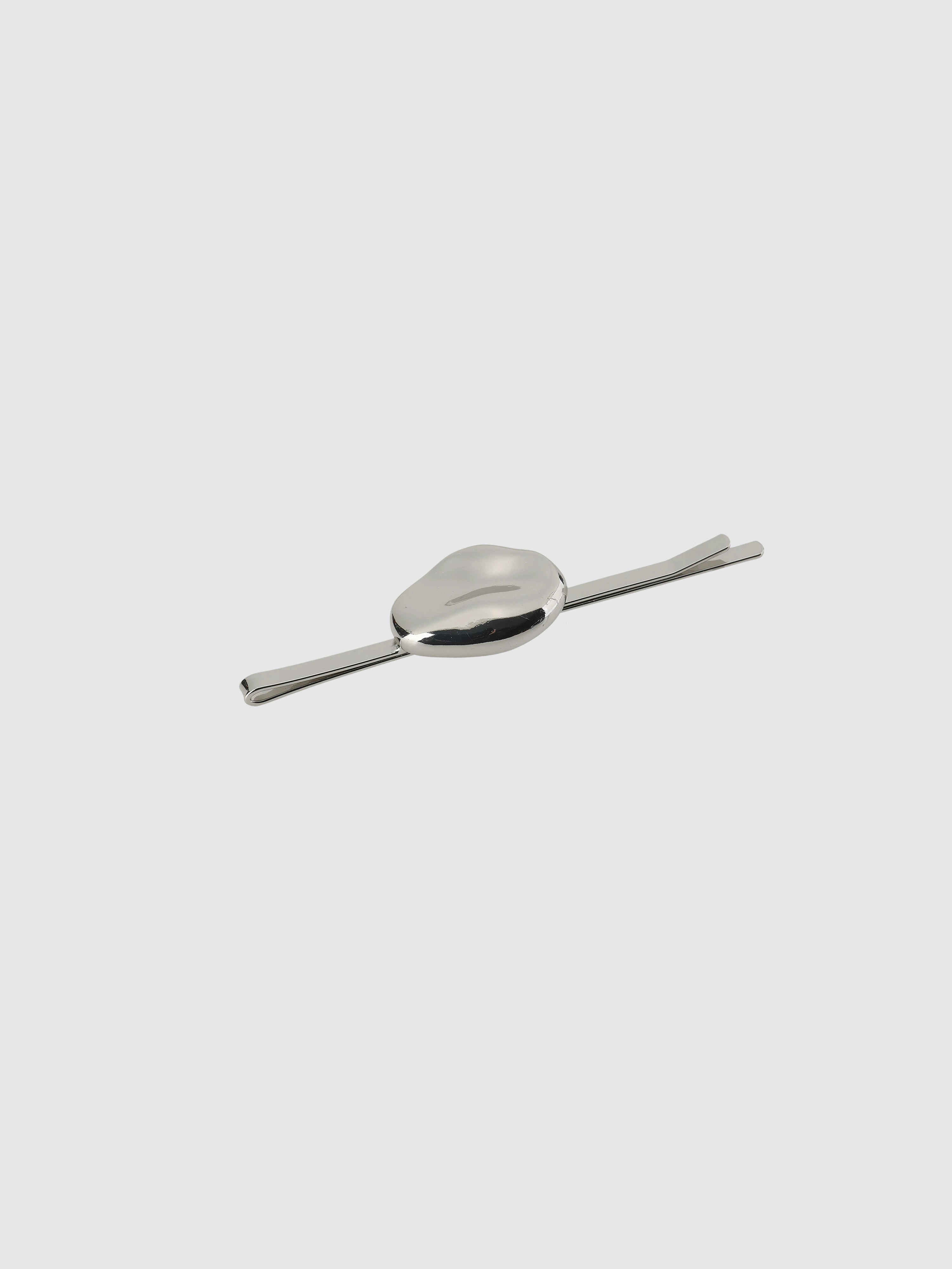 Glamour Distort Hairclip Set With Faux Pearl