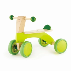 Hape Scoot-Around Kids Wooden Ride On - Green
