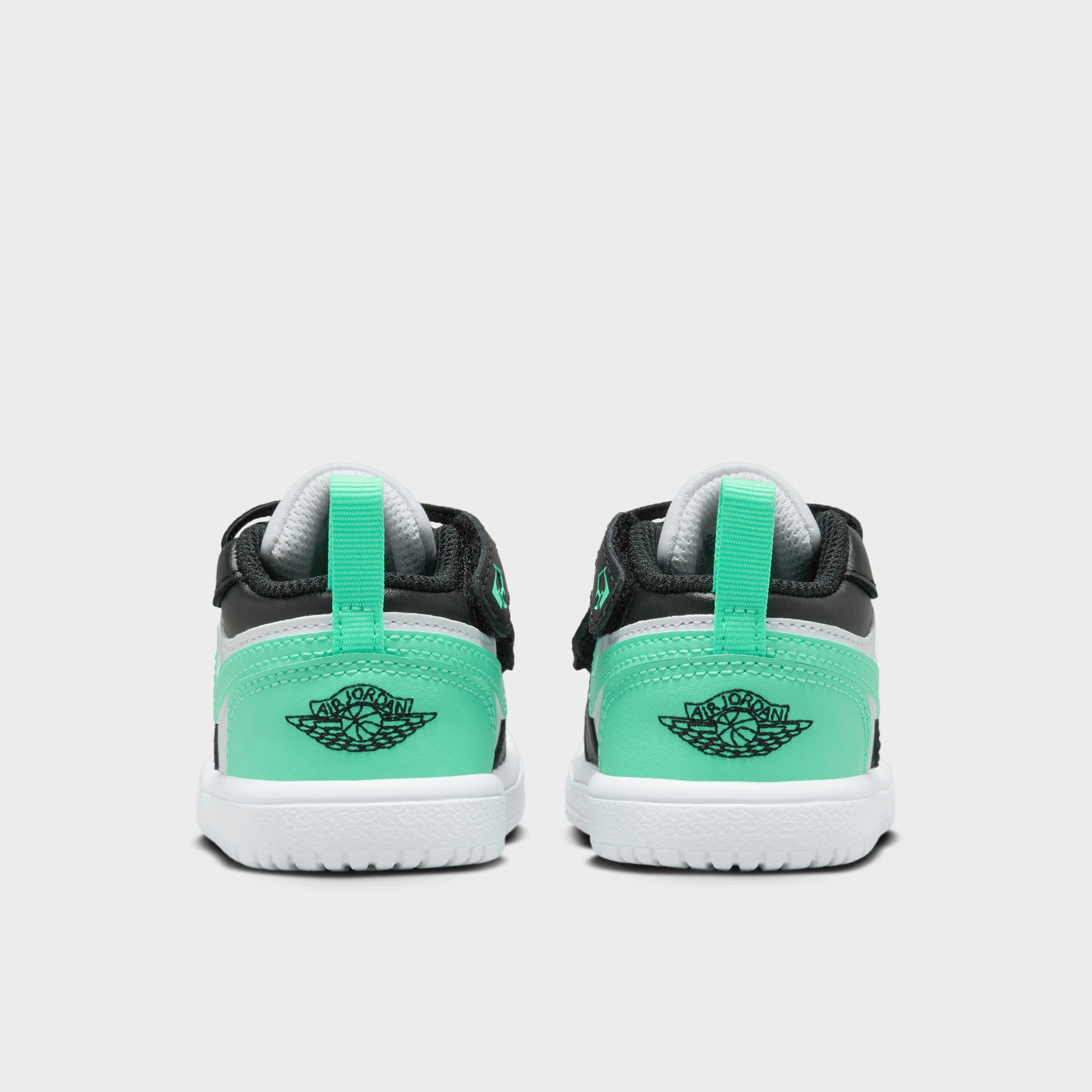 Jordan 1 Low TD White / Black - Green Glow