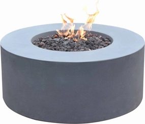 Mauna Loa Concrete Lava Fire Table (Modena) - Propane
