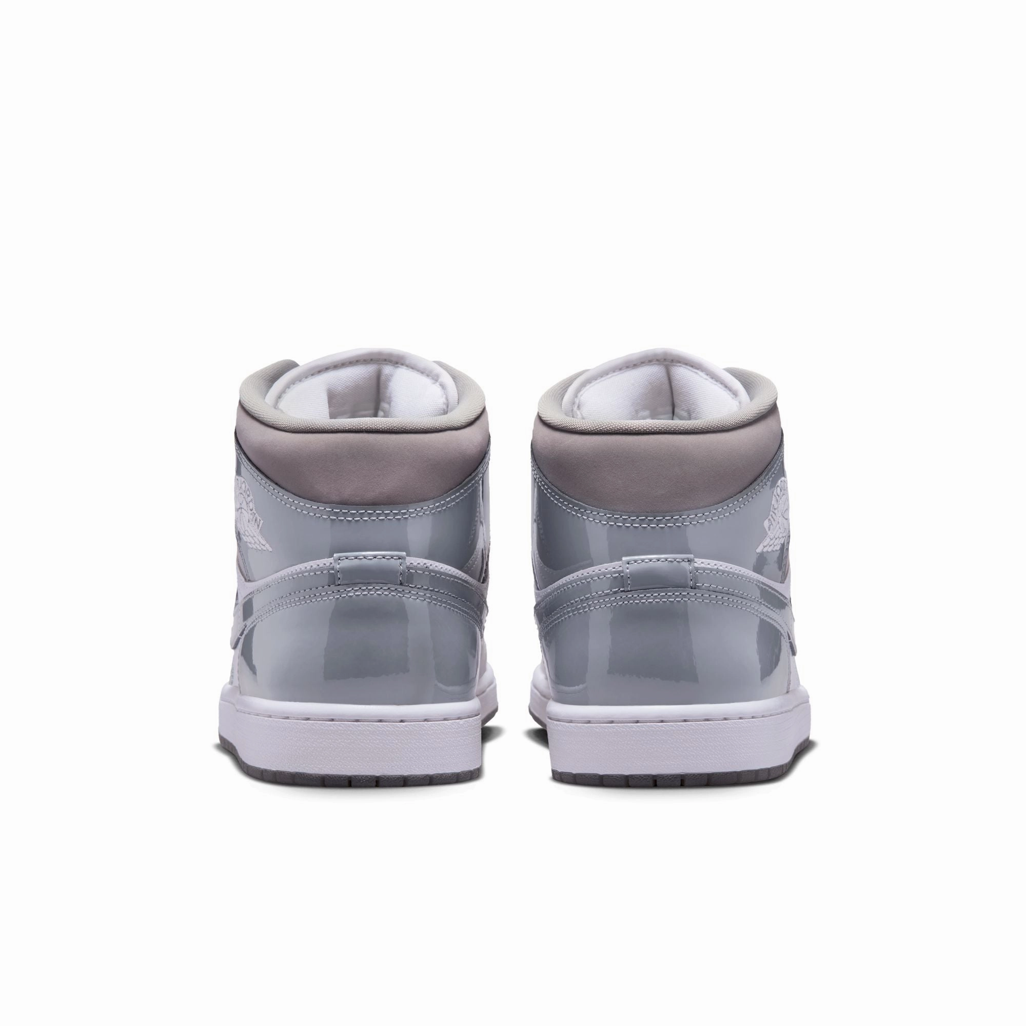 Men's Air Jordan 1 Mid Se - WHITE/COOL GREY-MEDIUM GREY