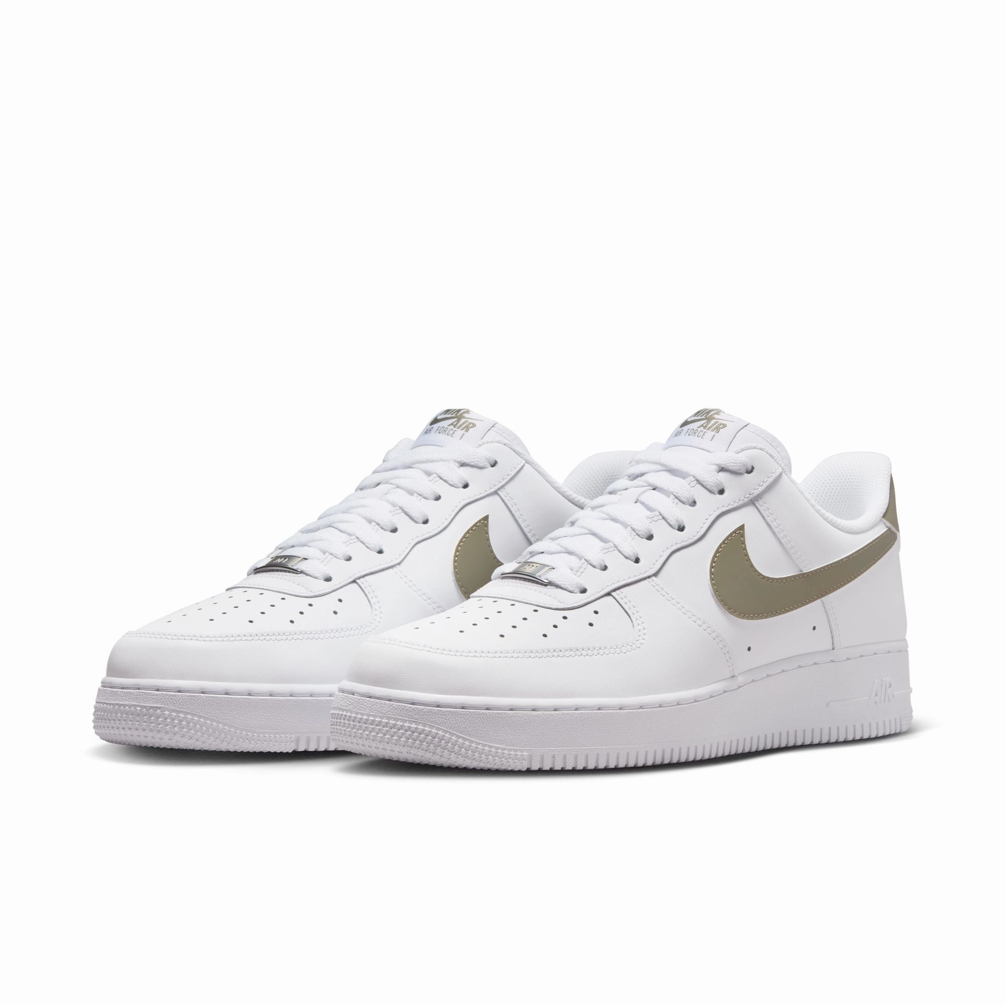 Men's Nike Air Force 1 '07 - WHITE/LIGHT ARMY
