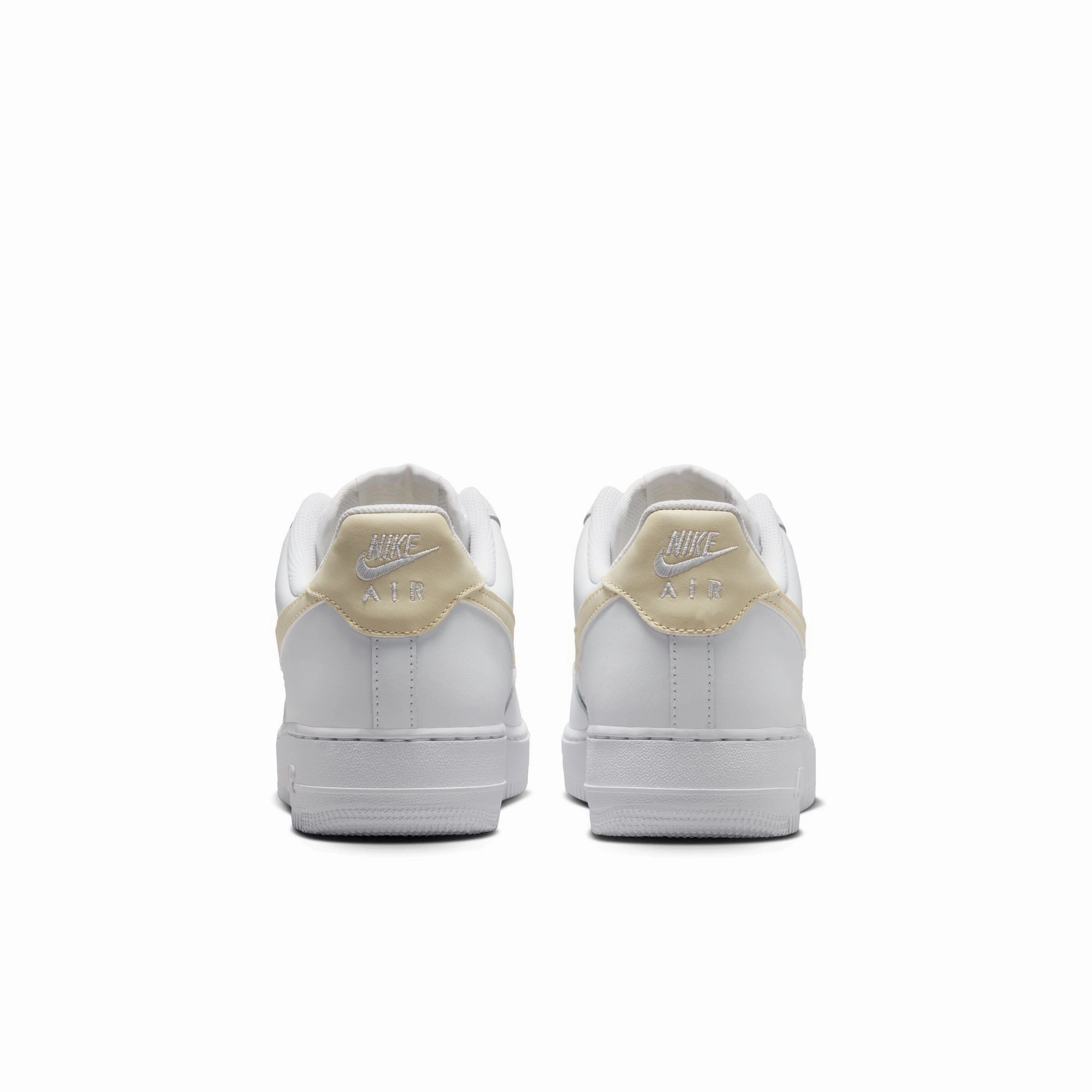 Men's Nike Air Force 1 '07 - WHITE/LT KHAKI-WHITE