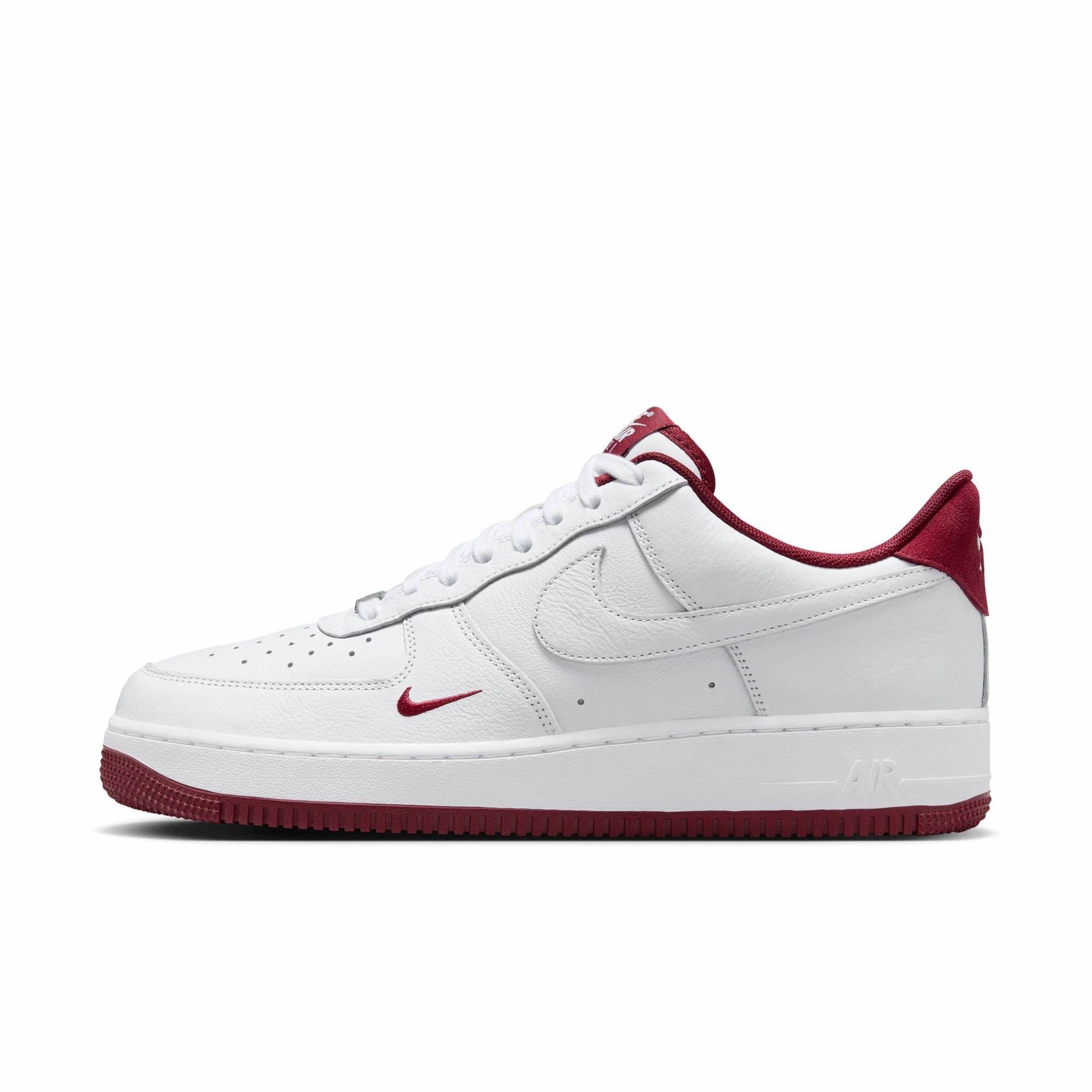 Men's Nike Air Force 1 '07  Lv8 - WHITE/WHITE-TEAM RED