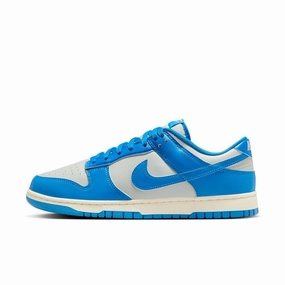 Men's Nike Dunk Low Retro - LIGHT SILVER/LT PHOTO BLUE-SAIL
