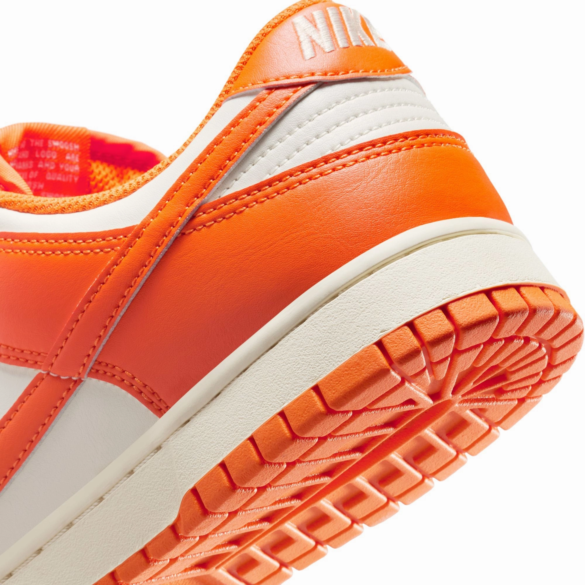 Men's Nike Dunk Low Retro - PALE IVORY/SAFETY ORANGE