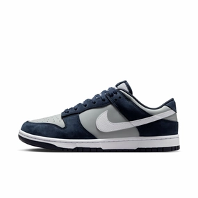 Men's Nike Dunk Low Retro Se - OBSIDIAN/WHITE-LT SMOKE GREY