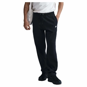 Men's Open Hem Brushed Fleece Pants