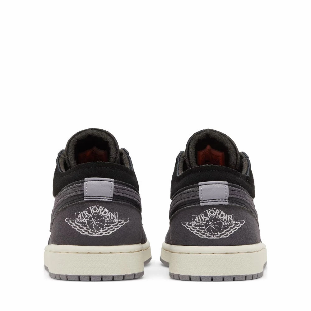 NIKE AIR JORDAN1 LOW SE CRAFT INSIDE OUT PHANTOM BLACK