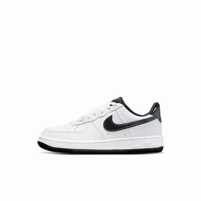 Nike Force 1 LV8 (PS) - WHITE/BLACK-PURE PLATINUM-BLACK