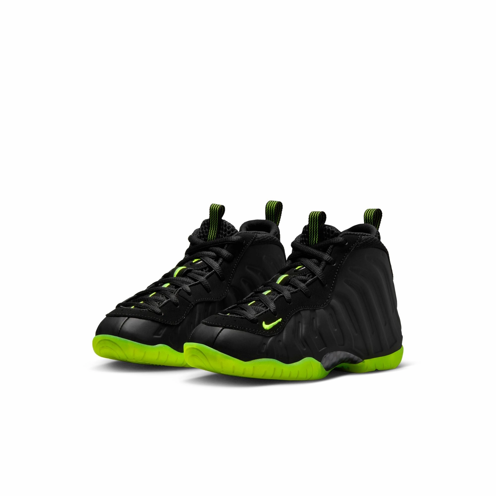 Nike Little Posite One PS - BLACK/VOLT