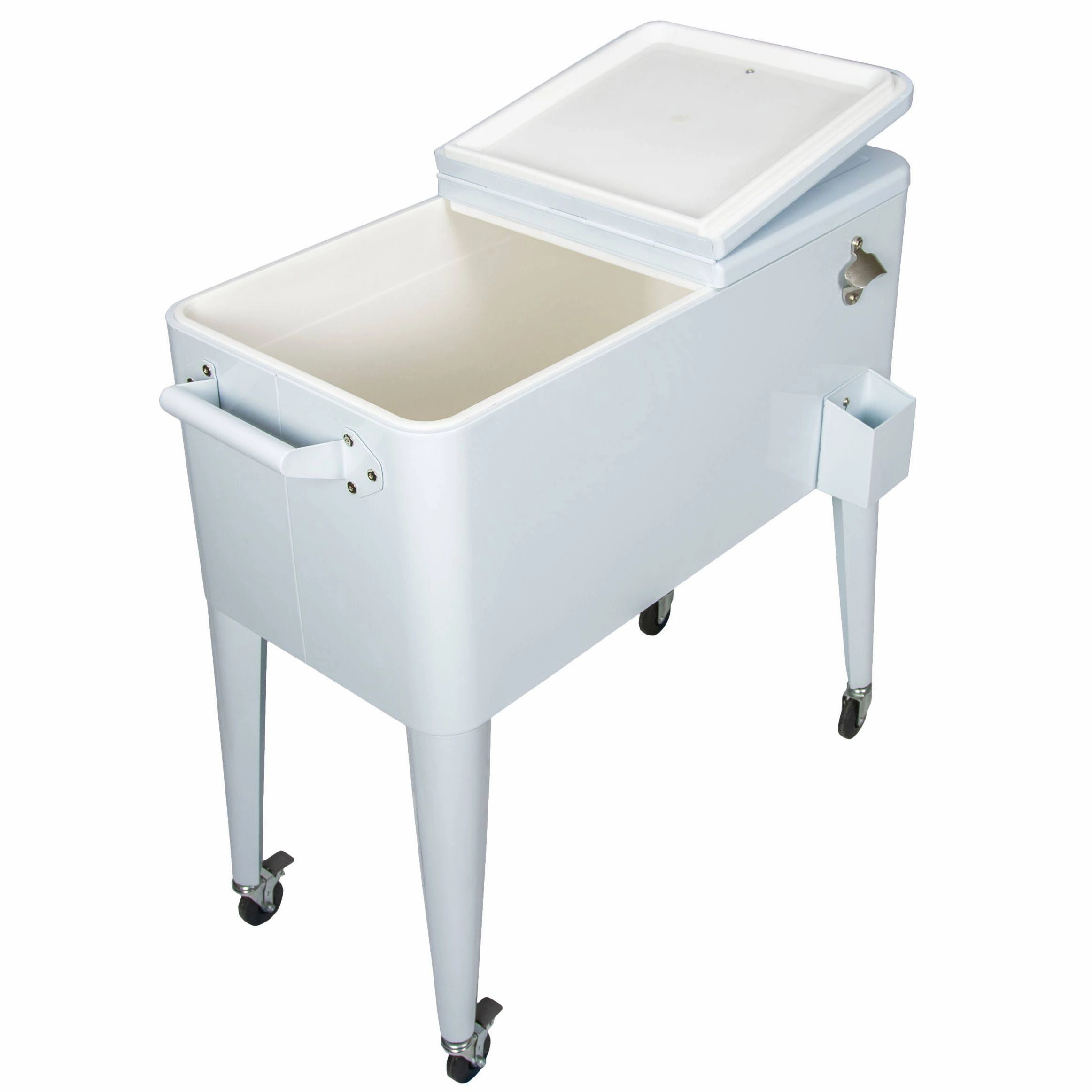 Permasteel 80QT Patio Cooler - White