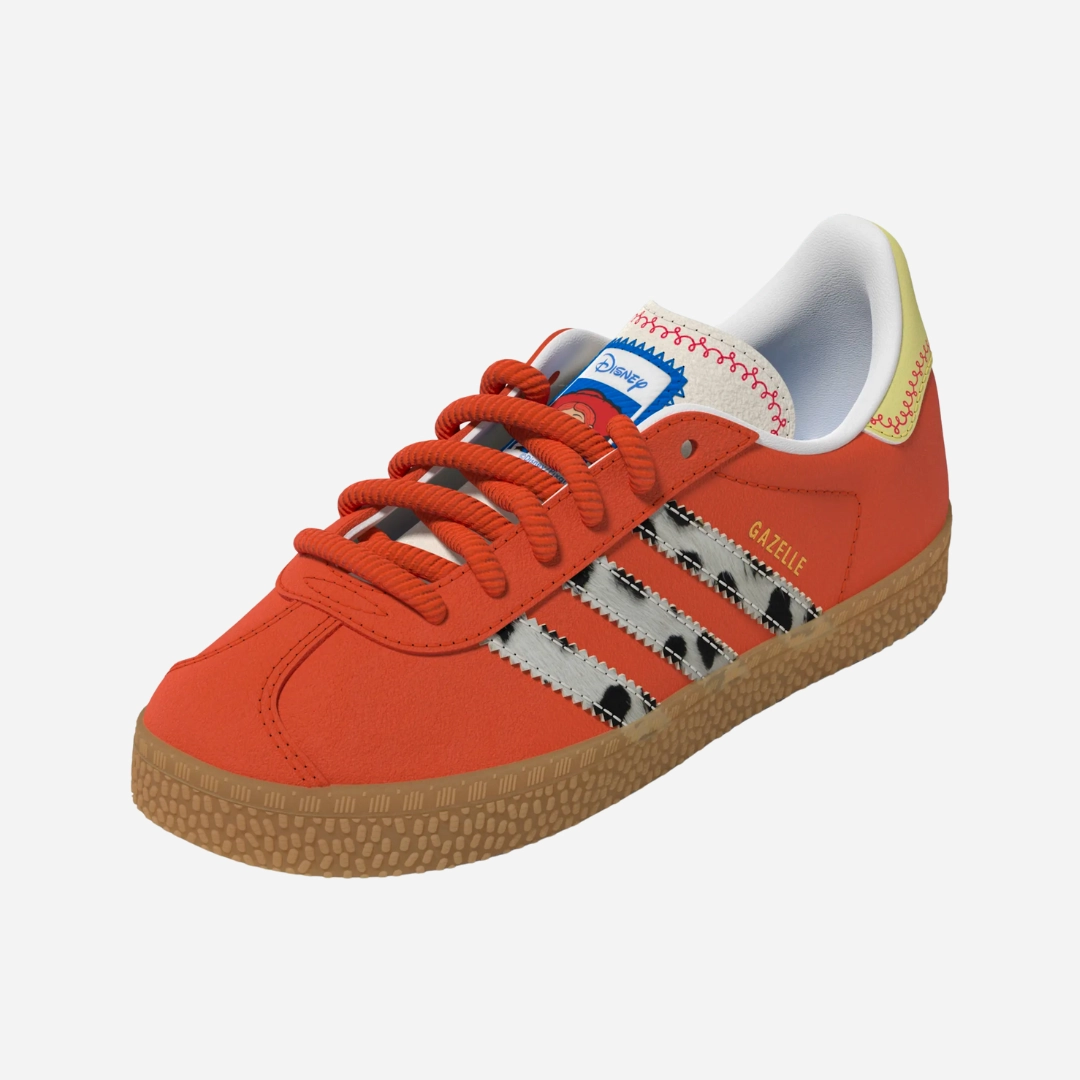 preschool adidas gazelle x toy story (jessie)