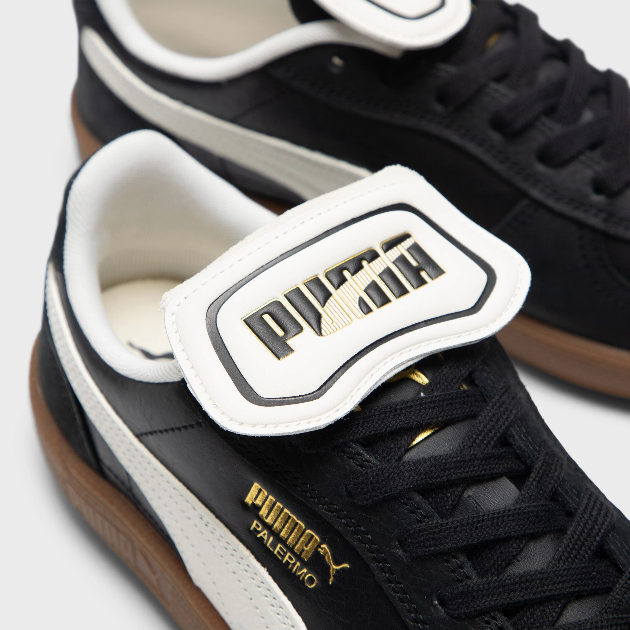 Puma Palermo Premium Black / Warm White