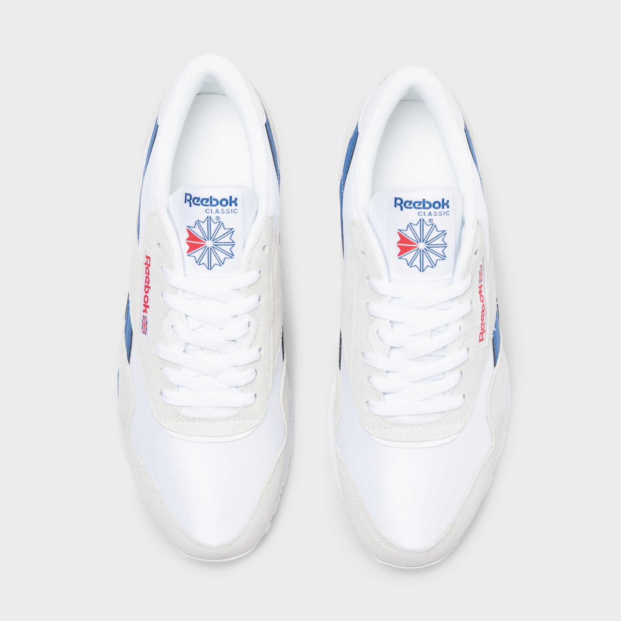 Reebok Classic Nylon White / Vector Blue - Vector Red
