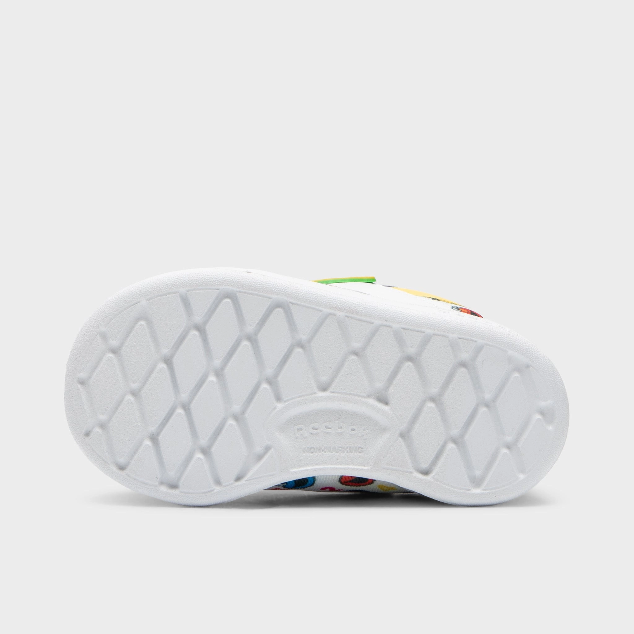 Reebok x Sesame Street Infants' Club C Slip-On White / Yellow - Green