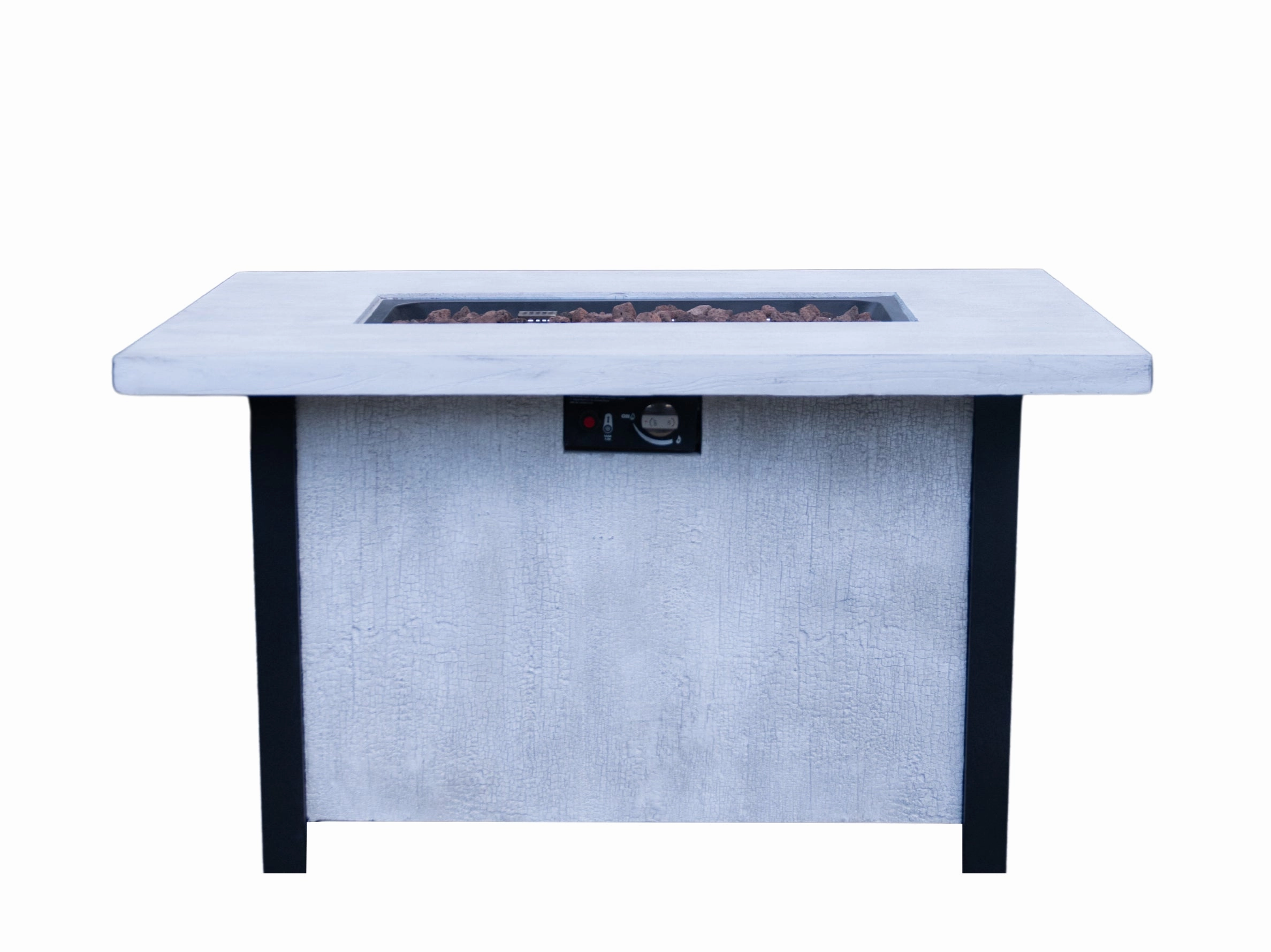Streamdale 44" Outdoor Patio Propane Gas Fire Pit Table, 50,000 BTU