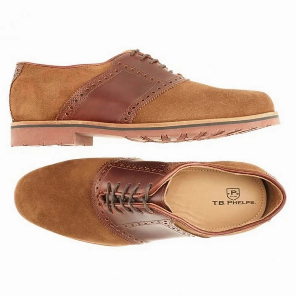 TB Phelps David Saddle Oxford Casual Shoes 2017