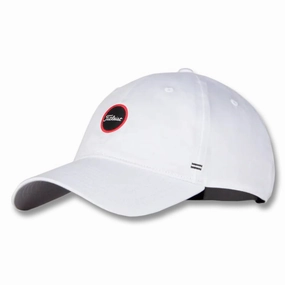 Titleist Montauk Breezer Golf Cap White/Black/Red - 23 Men