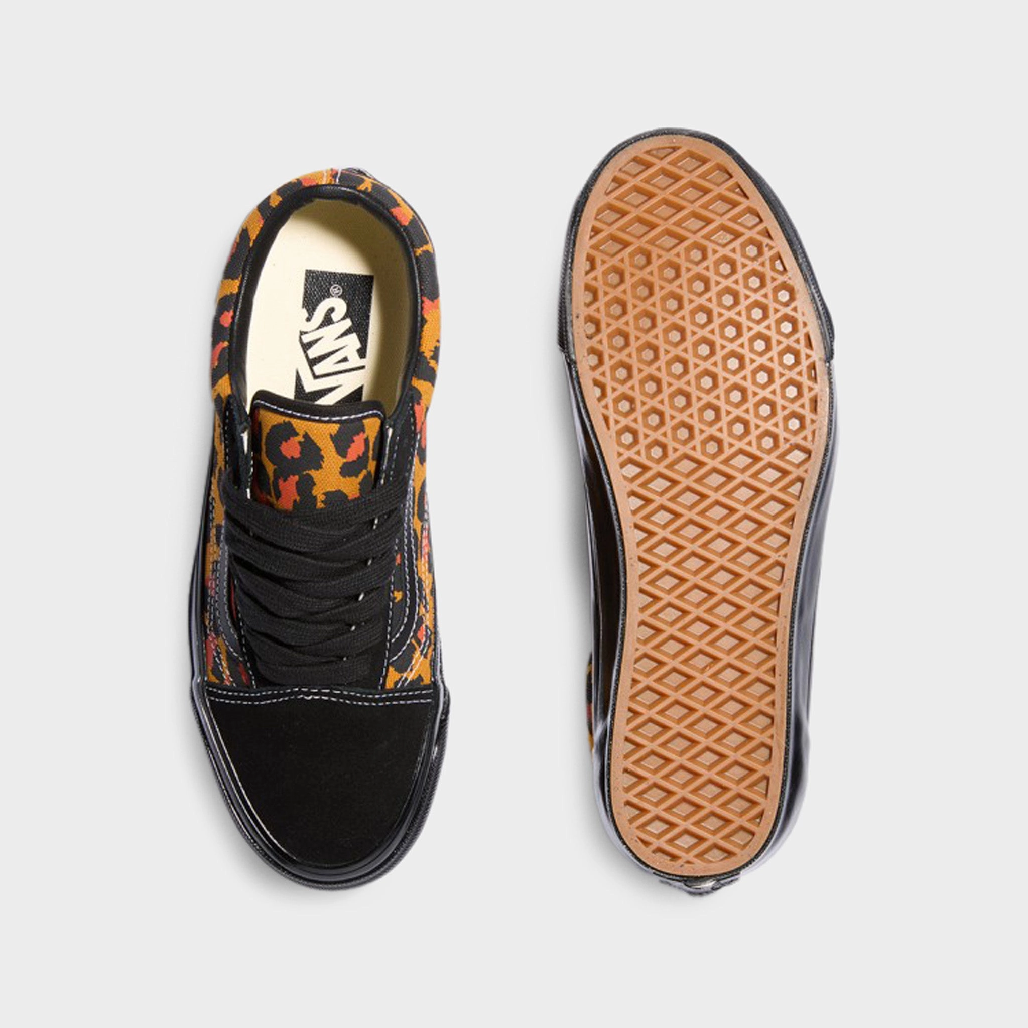 Vans LX Old Skool Leopard Black / Black
