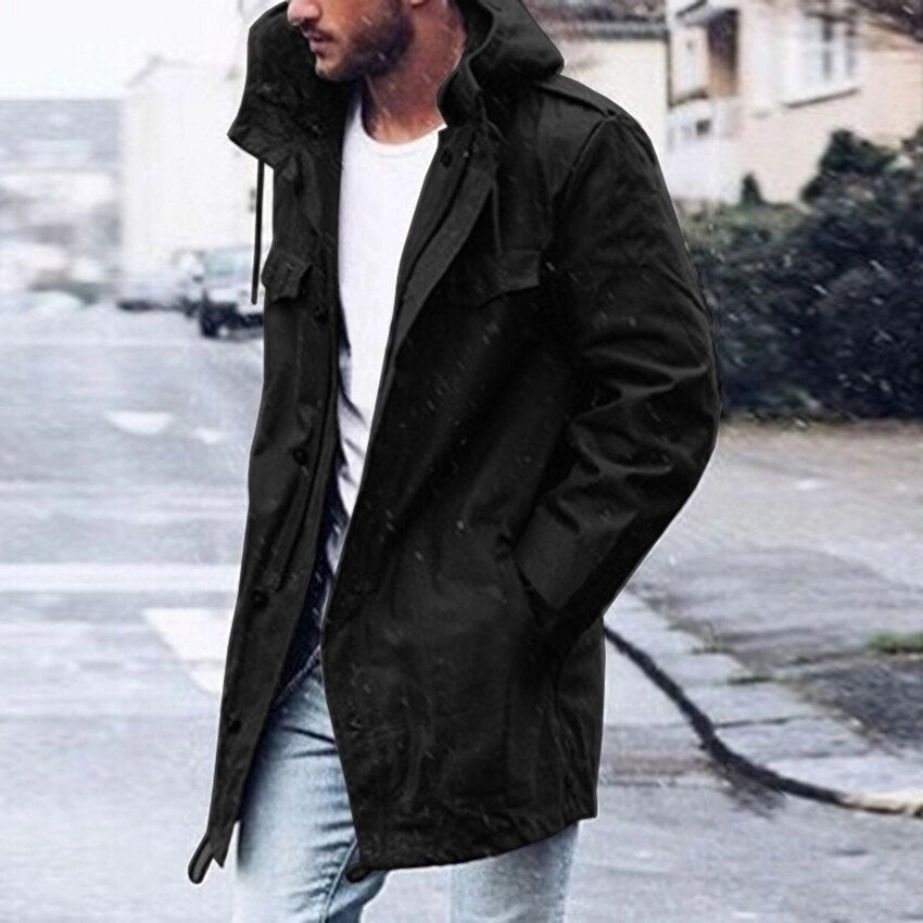 West Louis™ Windbreaker Trench Stylish Coat