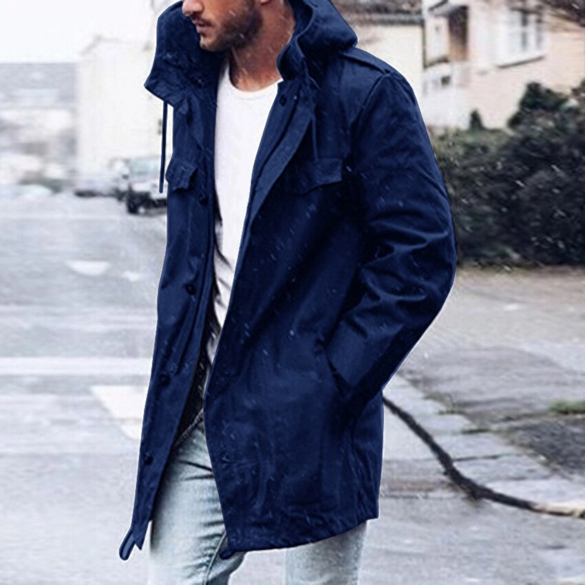 West Louis™ Windbreaker Trench Stylish Coat