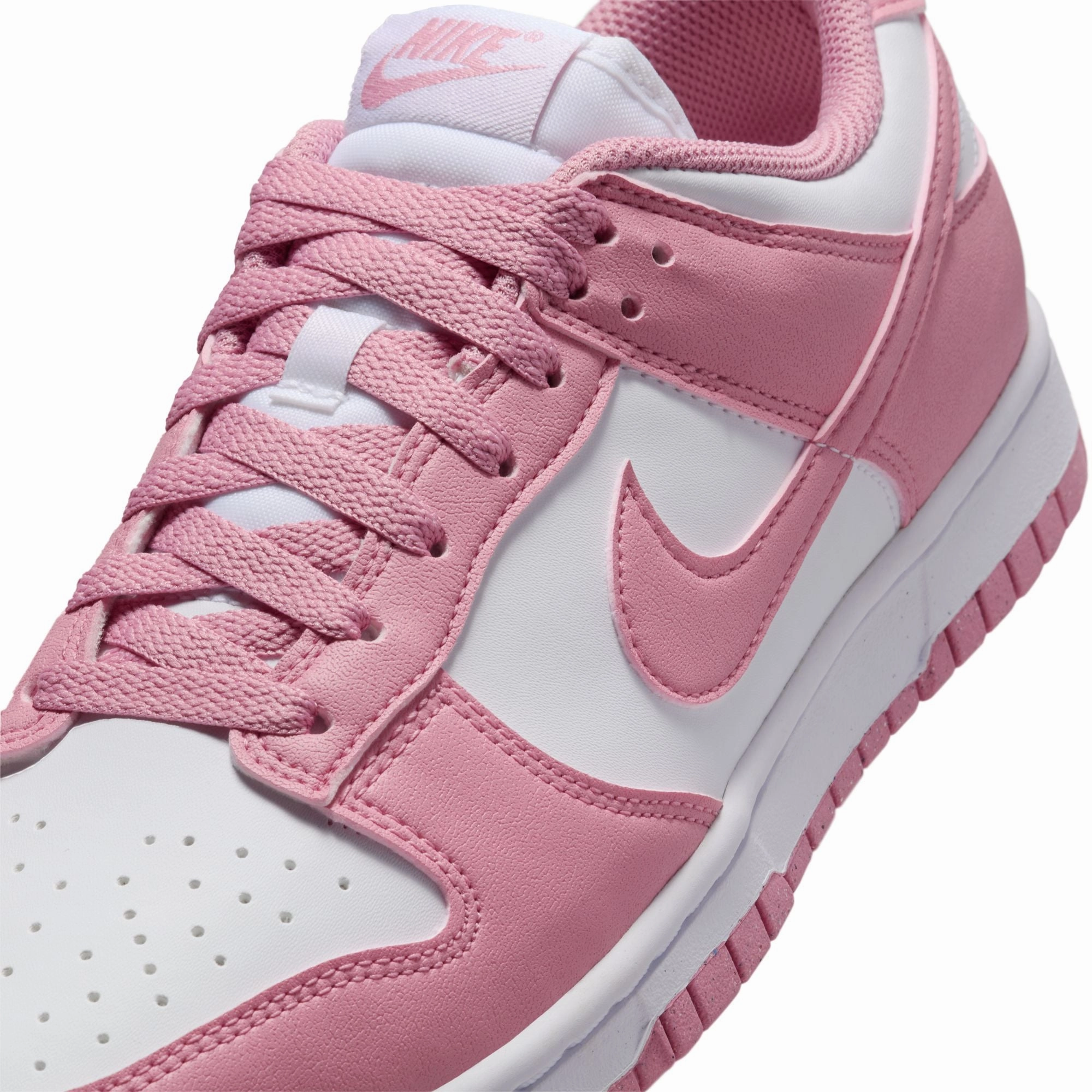 Women's Nike Dunk Low Next Nature - WHITE/ELEMENTAL PINK
