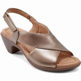 Womens Solid Leather Heels
